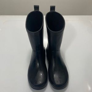 Boys black Ripzone Rainboots